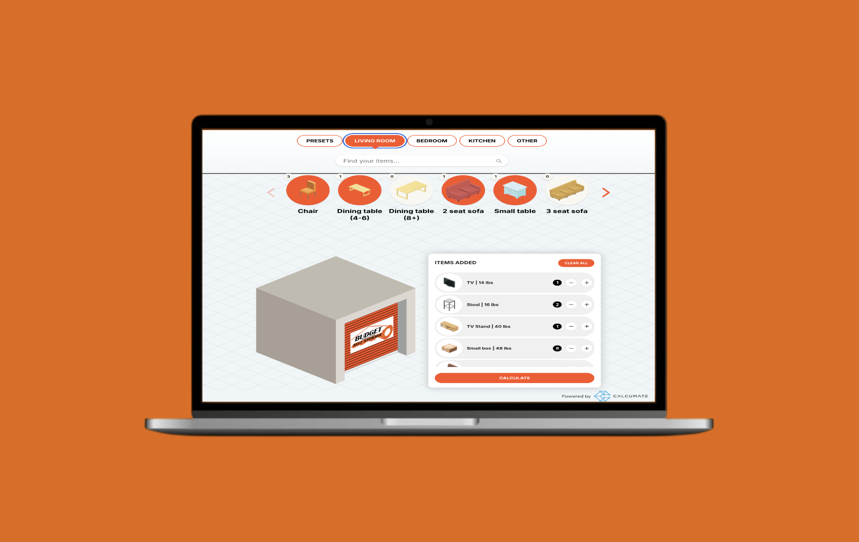 Budget Lock & Storage Example